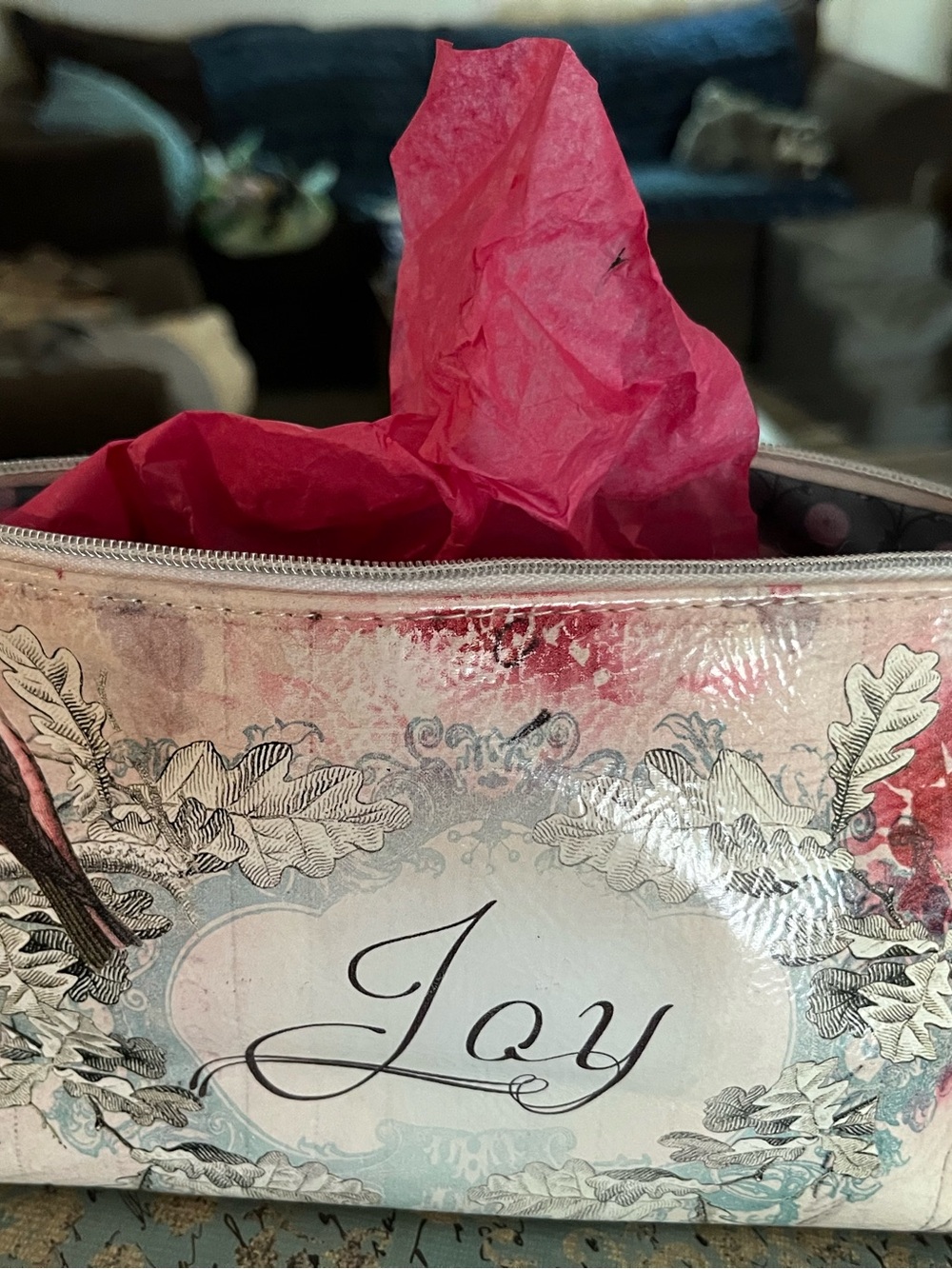 Papaya! Art/Cosmetic Bag “Joy” - Picture 3 of 10